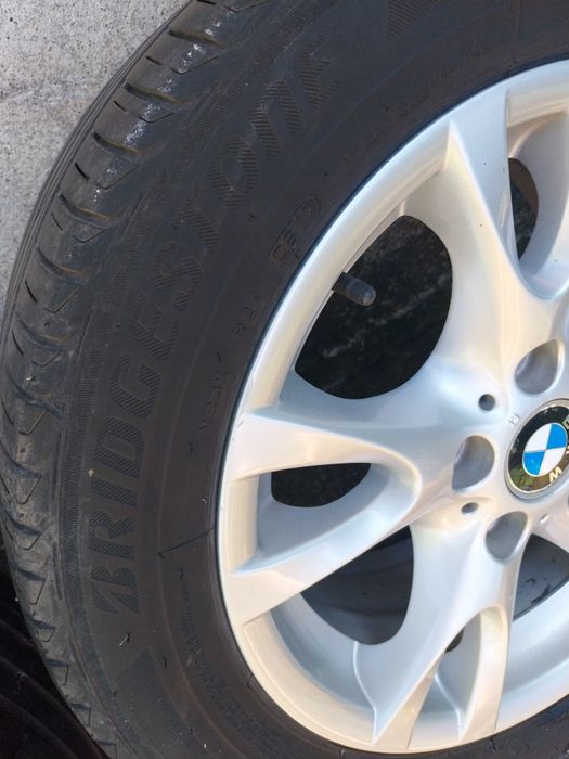 ПЕРФЕКТНИ Оригинални Алуминиени джанти 16 ET44 7J с летни гуми БМВ/BMW
