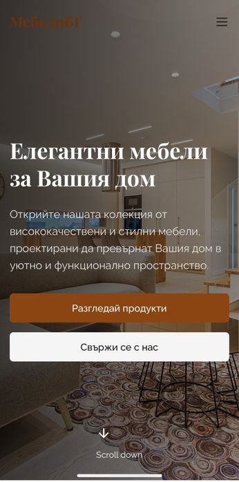 Изработка на уебсайт за 1–2 дни