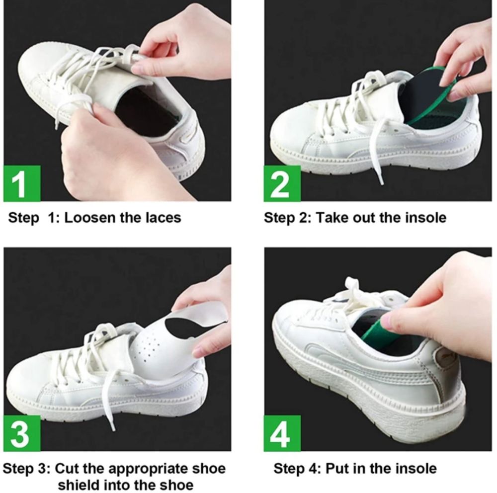 Sneakershields ( protectie impotriva cutelor )