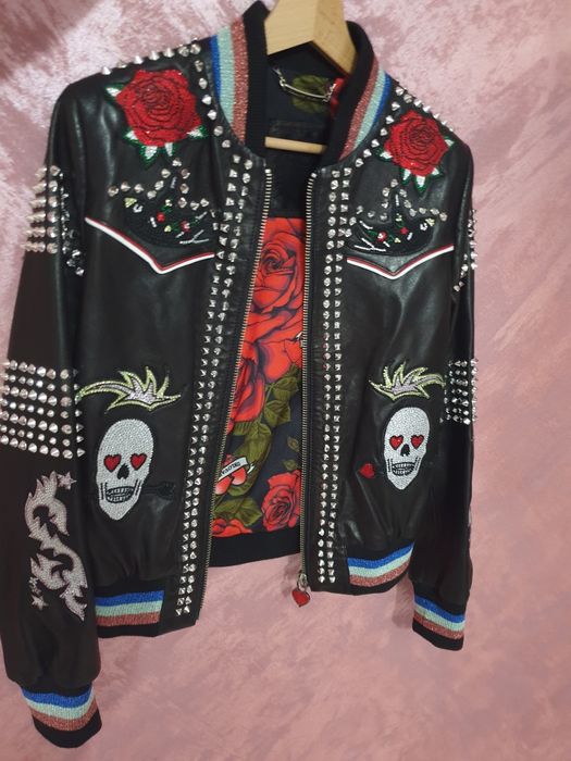 Vand geaca din piele Philip Plein pt femei