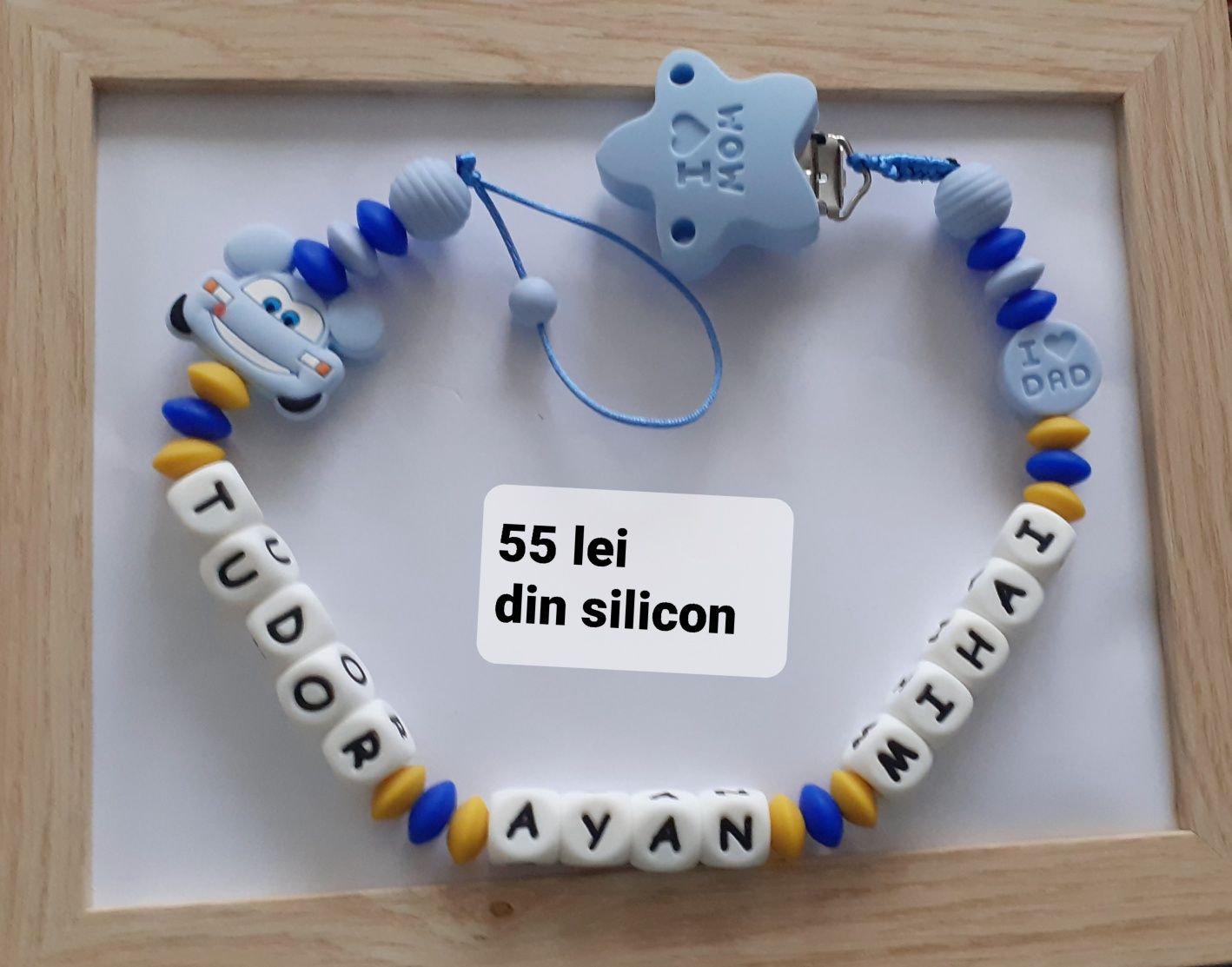 Lănțișoare de suzeta din silicon