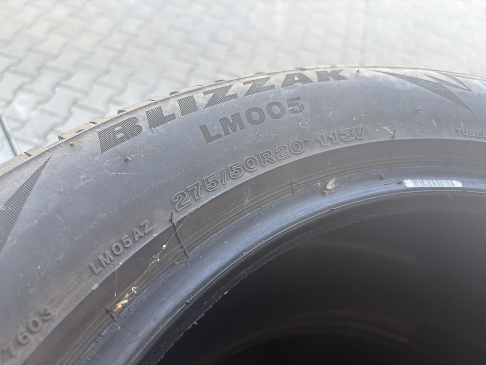 Гуми Bridgestone Blizzak 275/50R20
