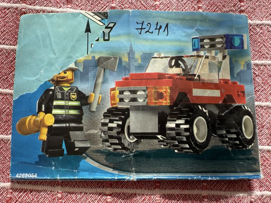 LEGO City 7241 - Fire Car