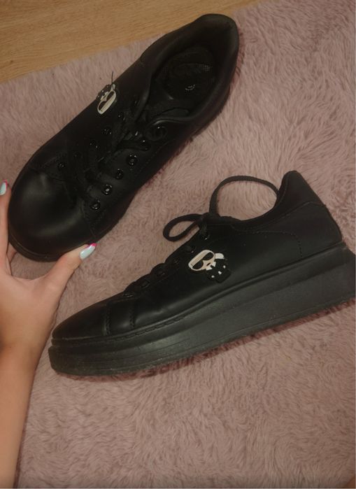 Sneakers KARL LAGERFELD -negri