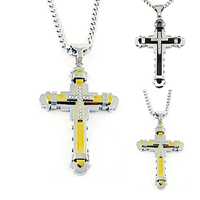 Jesus Crystal Cross / Кръстче с камъни - 2 модела