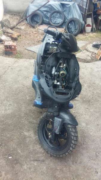 PGO Big Max 50 и PGO PMX 50 на части