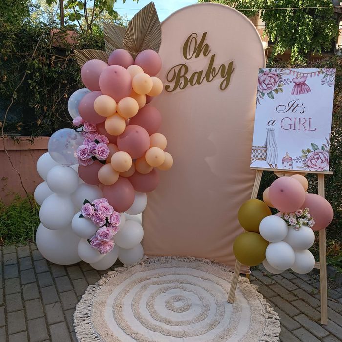 Украса за Бебешко парти/ Рожден ден/ Погача