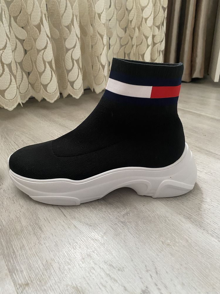 Tommy Jeans sock boot