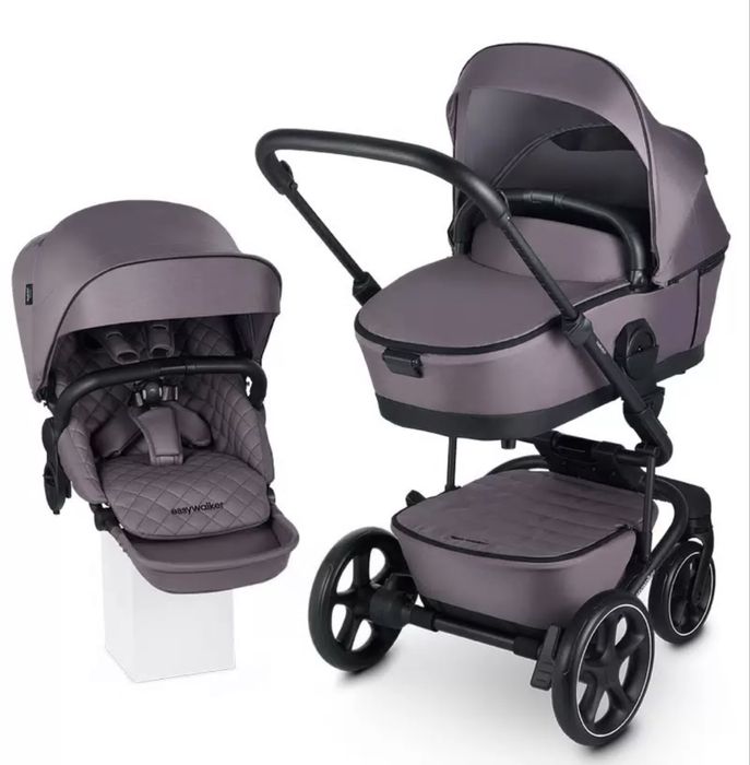 коляска 2в1 Easywalker Harvey 5, цвет Granite Purple-Premium