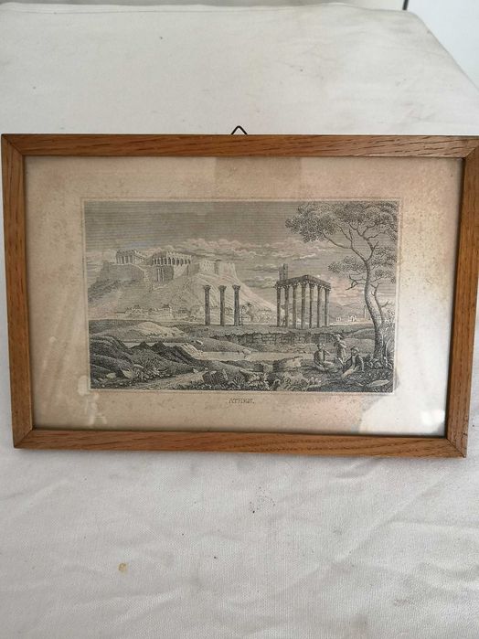 Десет Старинни 19 век Антични Колекционерски Литографии