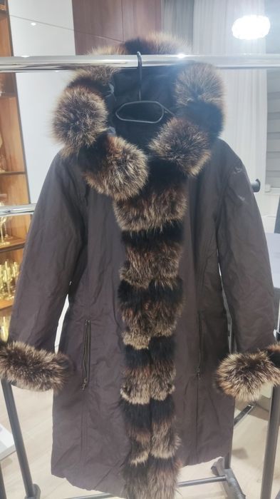 Страхотно двулицево яке естествен косъм