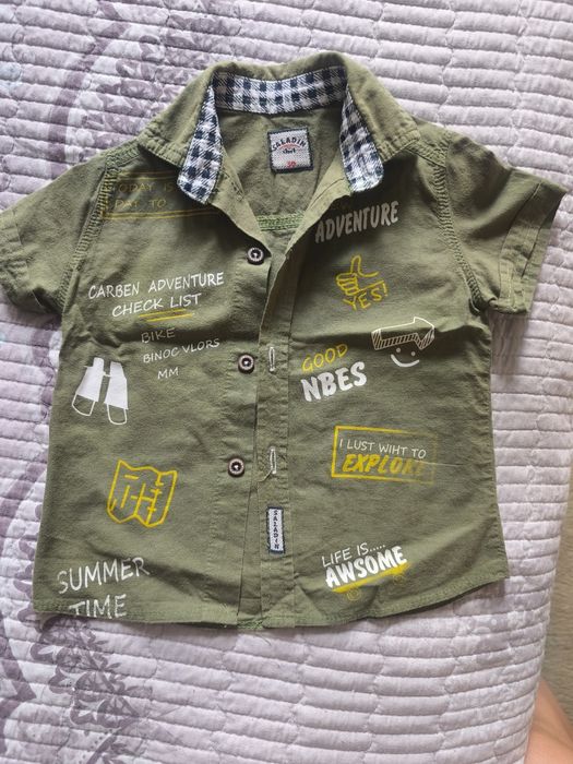 Рубашка для мальчика 1-2года