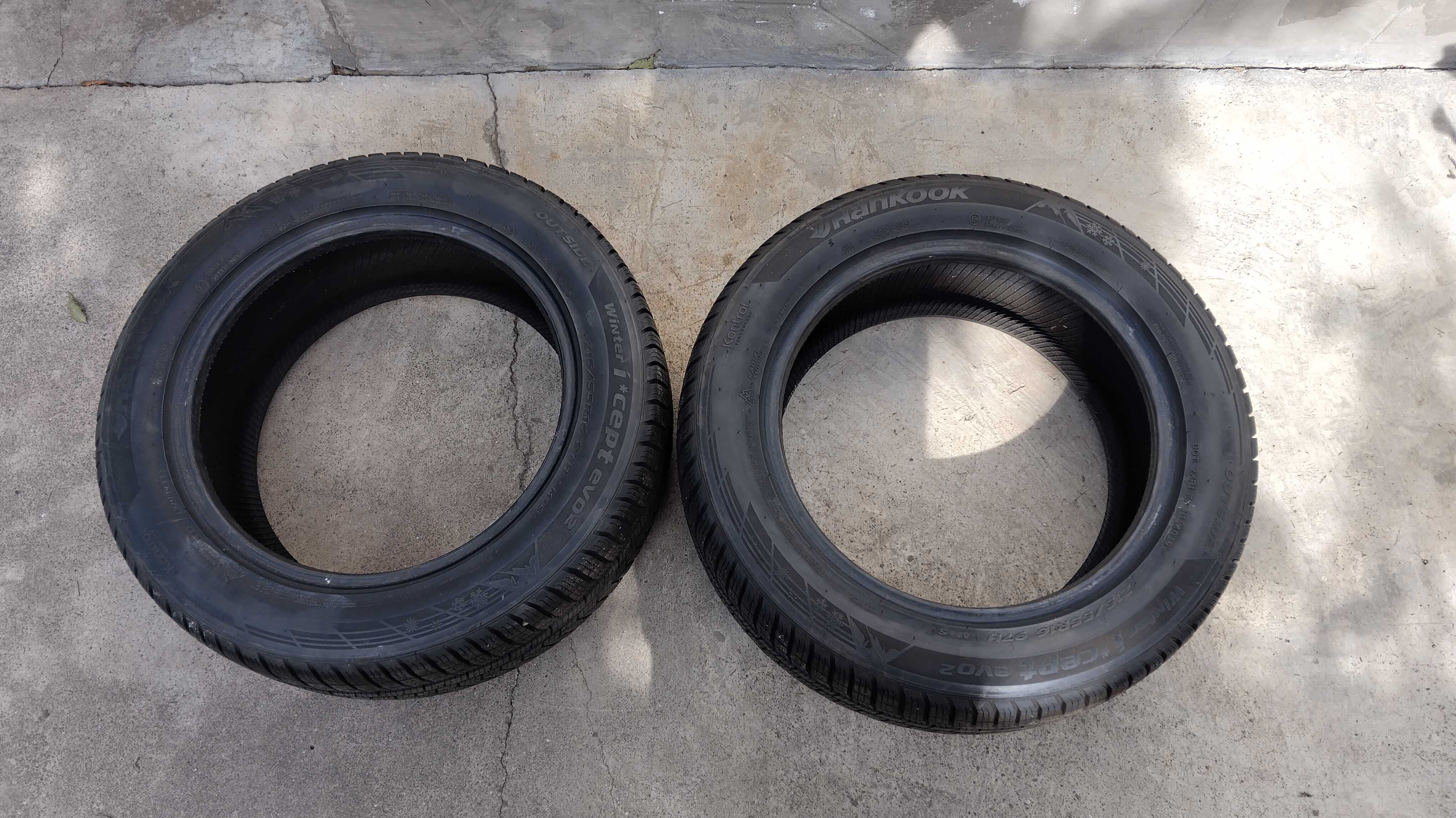 Anvelope iarna ms HANKOOK WINTER I*CEPT EVO 2, 215 55 16 profil 6MM