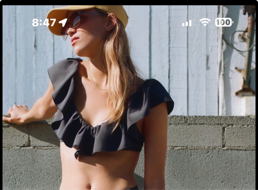 Сив  бански Zara