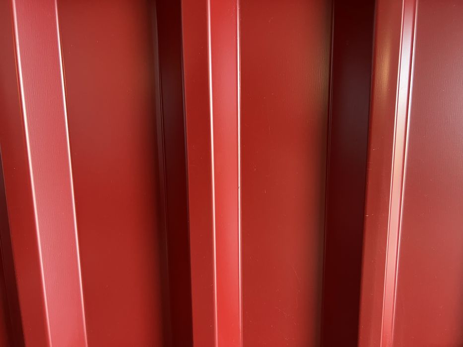 Tablă Cutată Roșu Mat Lucios T35 RAL3010 2m 4m 6m pentru acoperiș gard