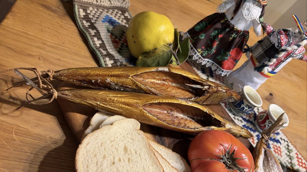 Macrou afumat de casa