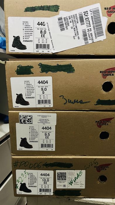 Зимняя спец обувь RED WING SHOES