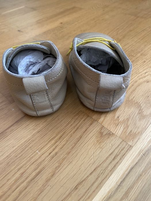 Pantofi din piele naturala, talpa antiderapanta Liliputi 24/26