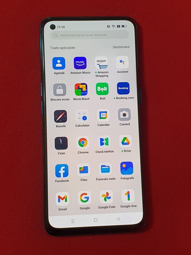 Oppo Reno 5G Blue 128Gb  8Gb Ram, Impecabil, Liber de rețea!!!