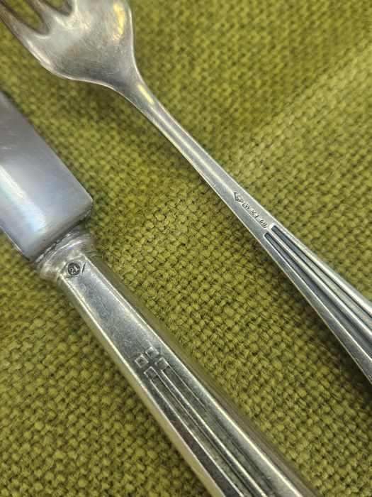 Посребрени Прибори за хранене WMF Art Nouveau