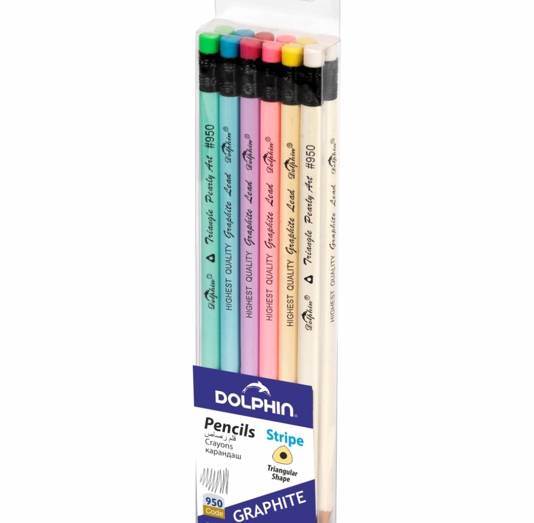Разноцветный!! Очеравательный простой карандаш