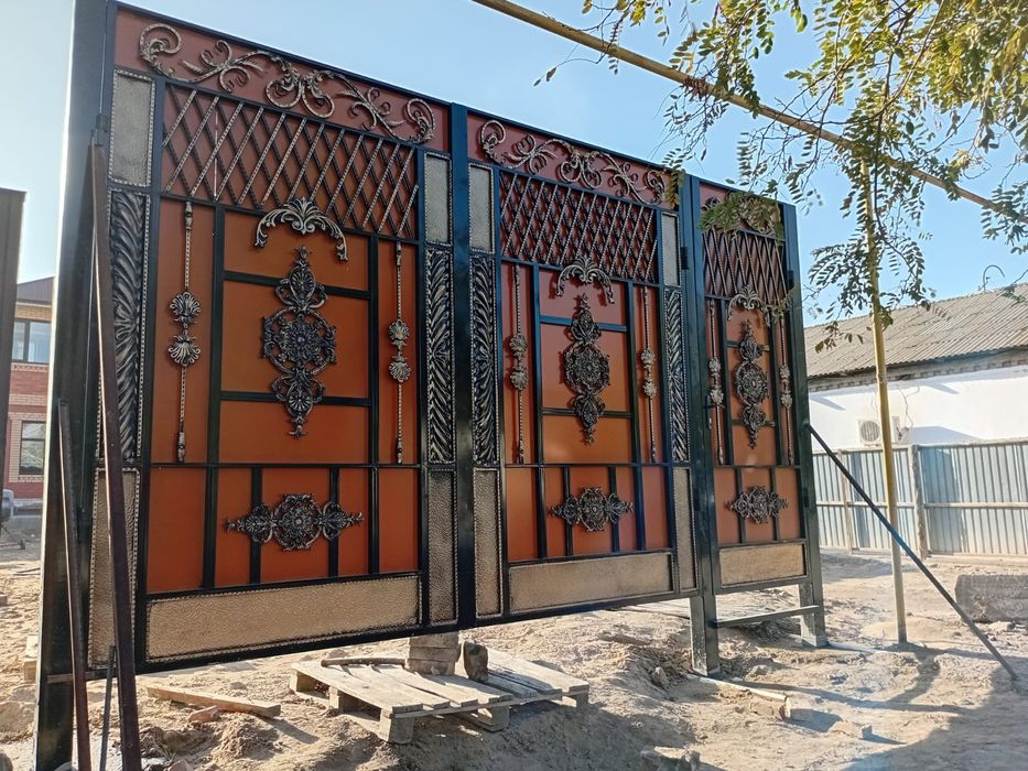 Установка ворот,,Сварка металлоконструкций