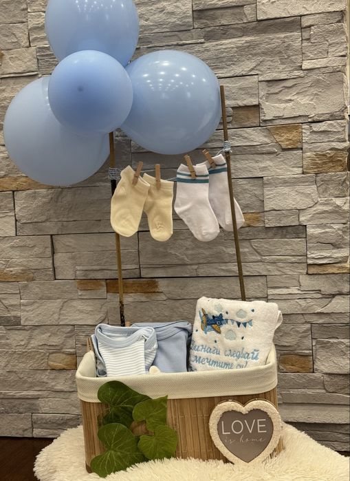 Бебешка кошница “Dream Blue” и Бебешка кошница “Dream pink”