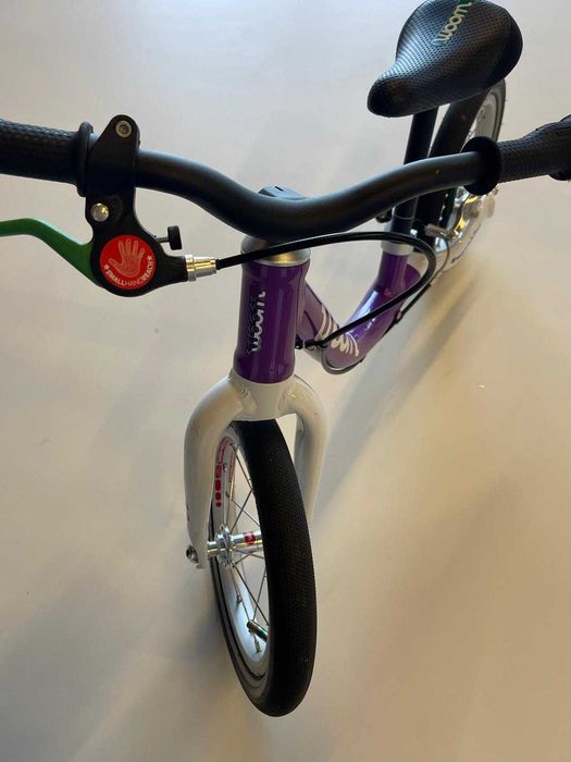 Bicicleta WOOM 1 + casca WOOM XS 46-50 cm - utilizate.