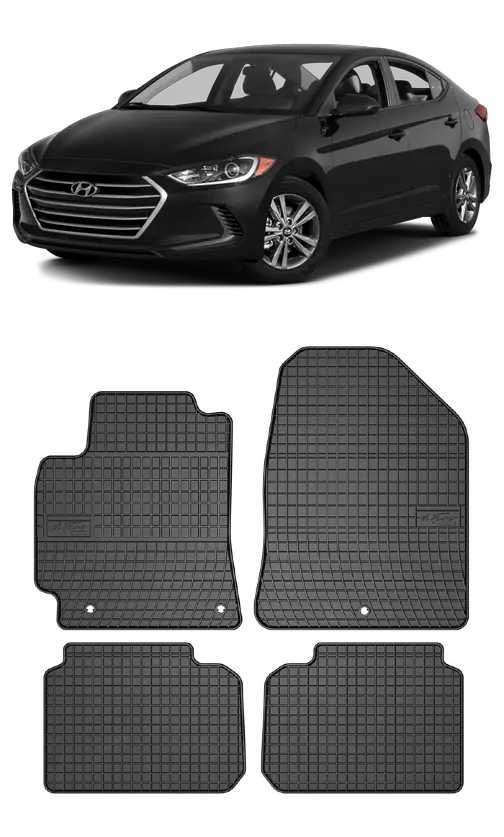 Гумени стелки Frogum съвместими с Hyundai Elantra VI 2015-2020