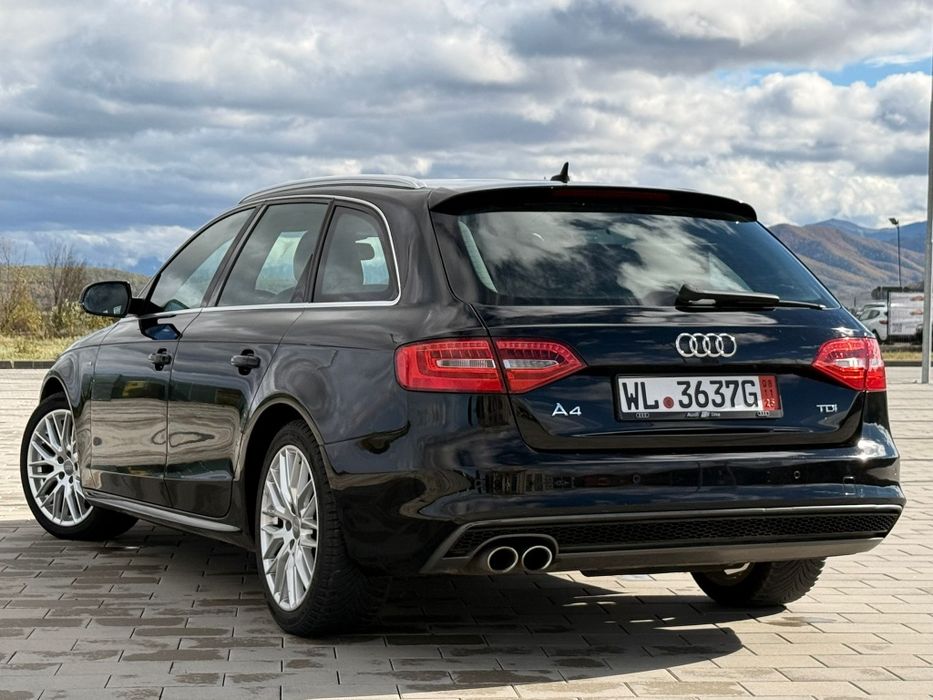 Audi A4 2.0 TDI 190 CP 3xS-line. Euro 6. Full asist / panoramic/