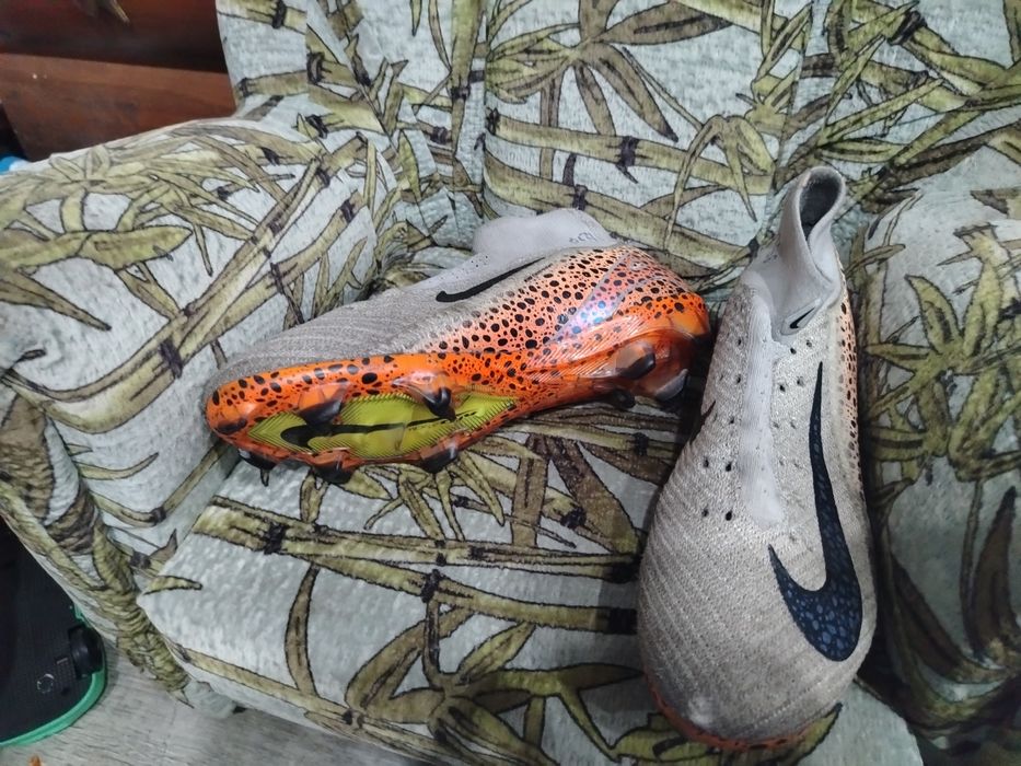 Бутсы Nike vapor 16 леопардовый шнурки есть