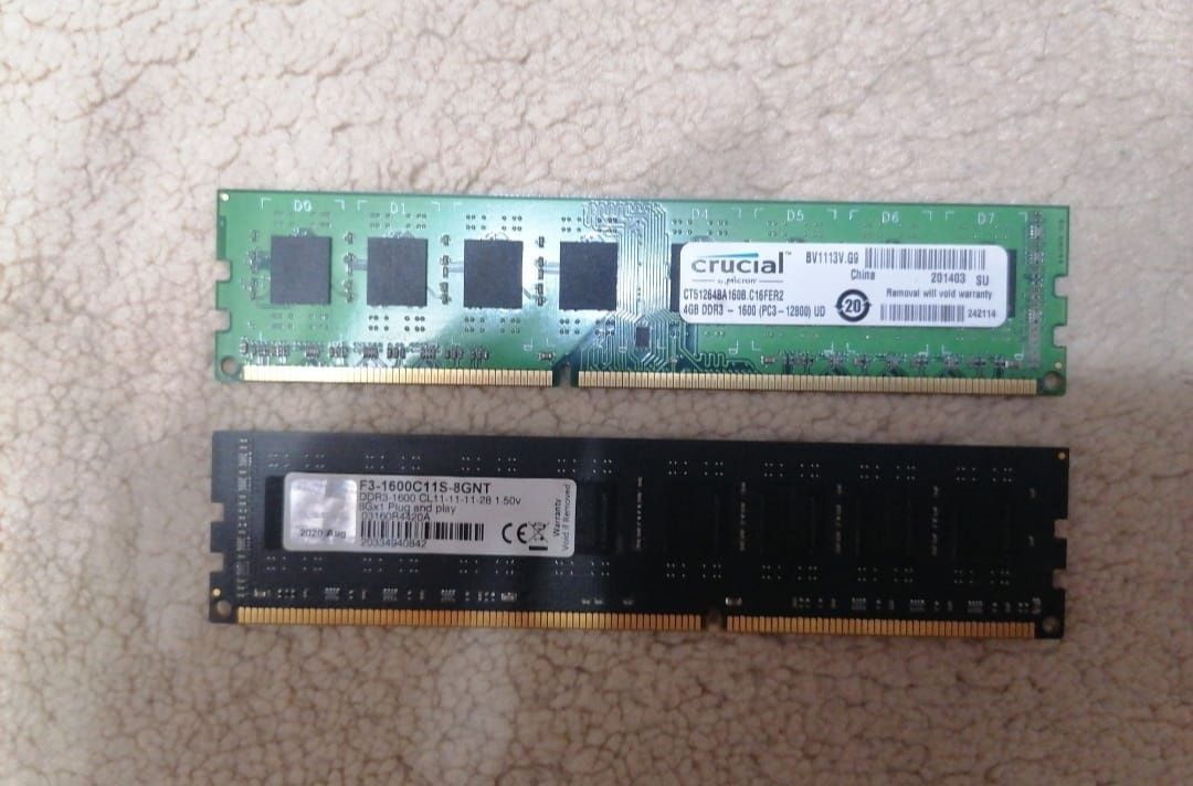 Оперативная Память 8 gd ddr3