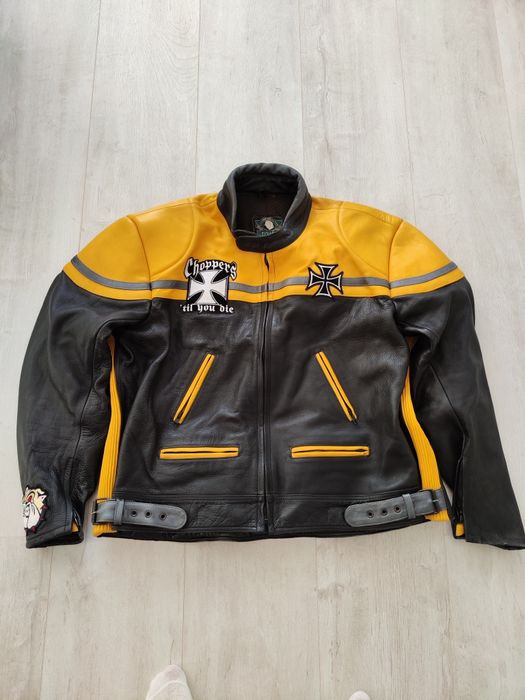 Кожено мото яке размер XXL