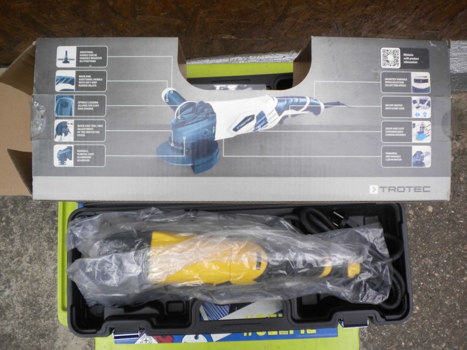 Polizor unghiular TROTEC PAGS 10-125 - NOU !