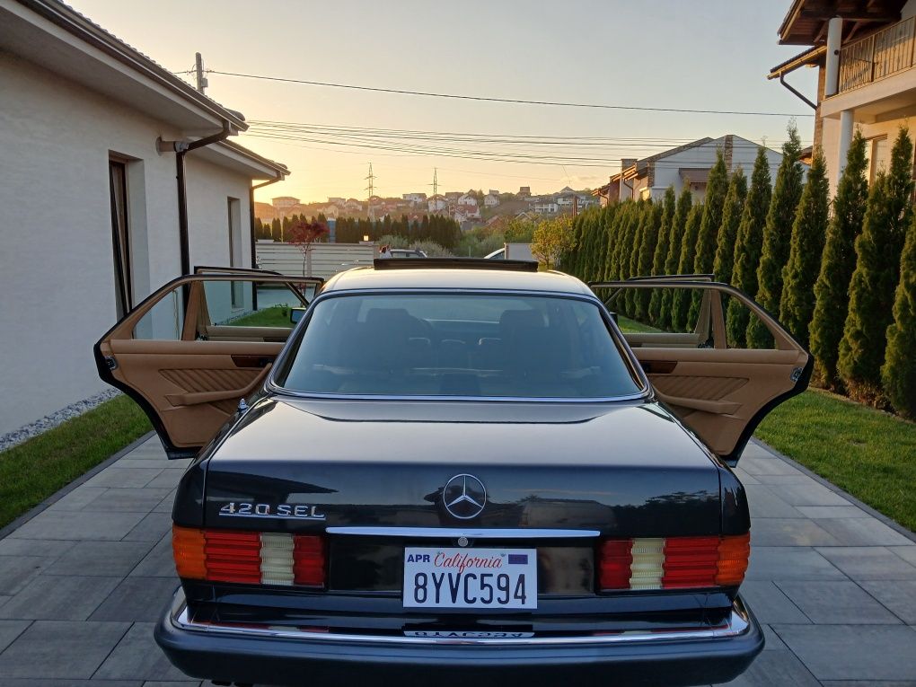 Mercedes W126 420 SEL California