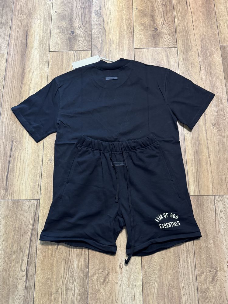 Fear of God "Essentials" Black Summer Set