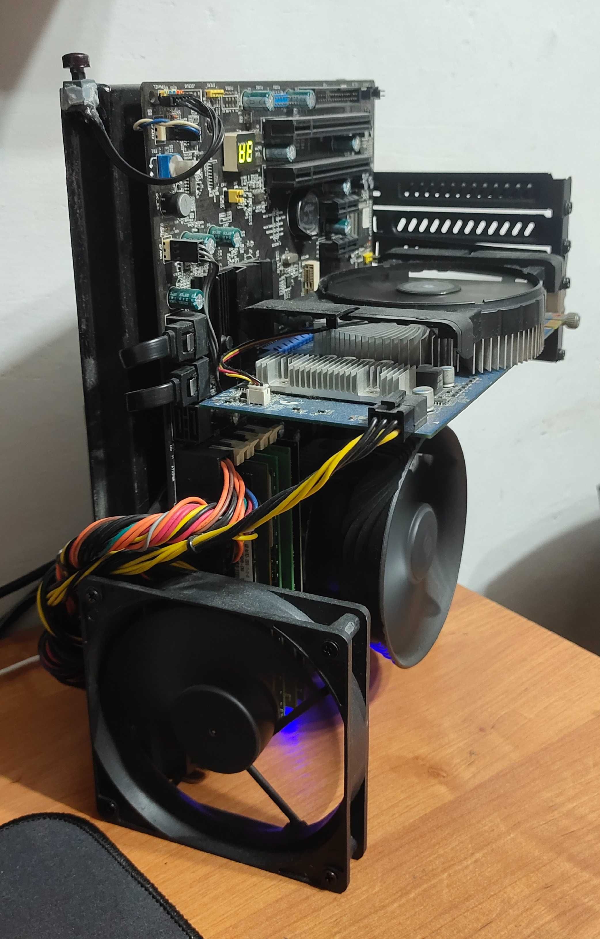 Компьютер 16gb на i7 Видеокарта 550 Ti в Открытом Стендовом Корпусе