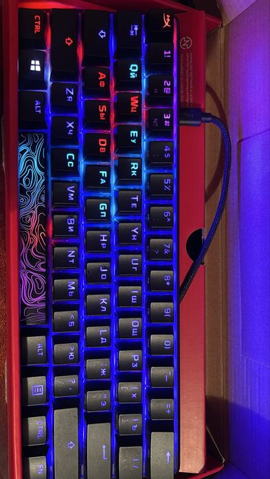 клавиатура Hyperx alloy origins 60 ЕСТЬ ТОРГ
