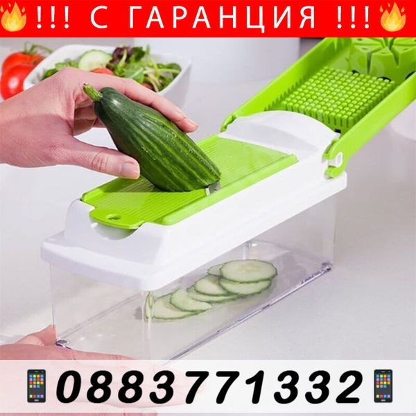 Многофункционално кухненско ренде за плодове и зеленчуци – GreenGrater