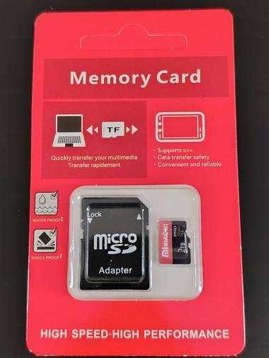 Card de memorie micro SD 2TB
