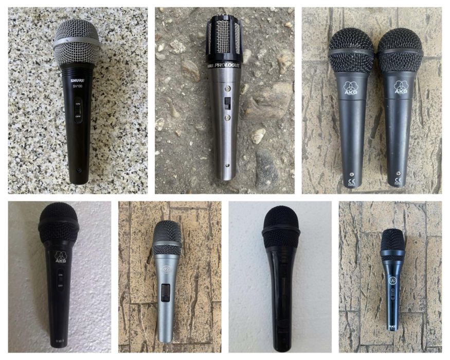 microfon Shure / Arirang / Seeknature / AKG