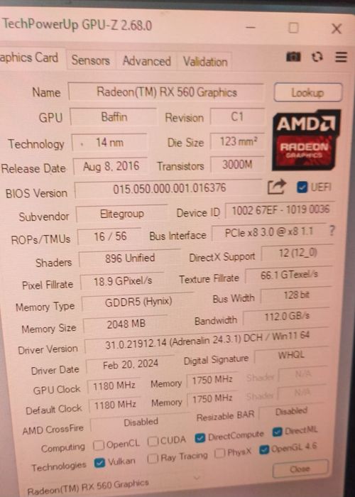 Unitate low gamming i5 9400 12gb ram ssd+hdd placa video RX560