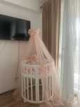 Vând pătuț 9 în 1 cu ridicare din Jud Cluj localitatea Gherla