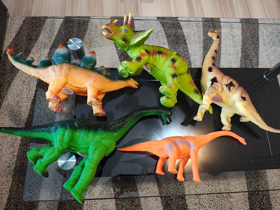 Lot 5 dinozauri jucărie cu sunete