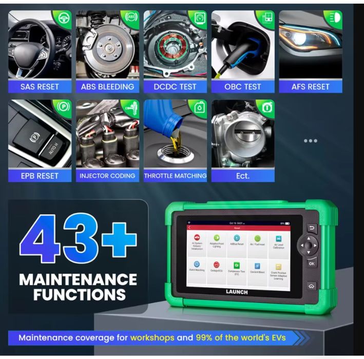 Tester/Diagnoza Launch x431 CRP919EV Original pentru Full Electrice