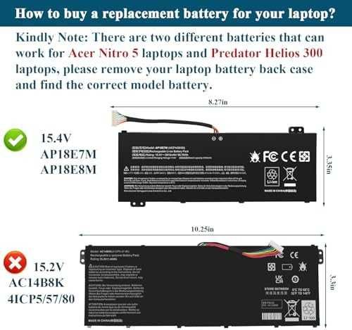Нова Батерия AP18E7M за лаптоп Acer Nitro 5 7 Predator Helios Triton