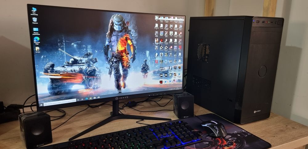 Игровой компьютер полный комплект + ДОСТАВКА БЕПУЛ