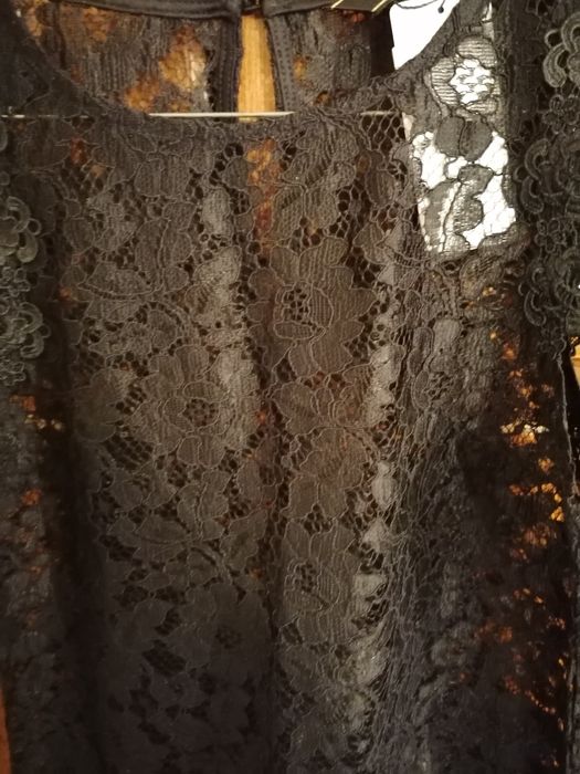 Bluza dantela neagra Marime 40