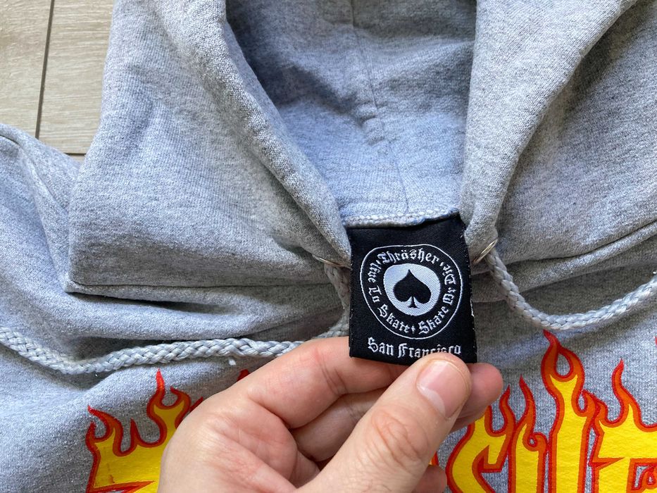 Thrasher Skateboarding мъжки суитчър суичър размер S