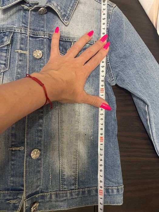 Дънково яке и пола. Цената е за двете.